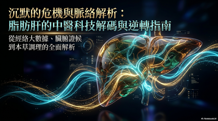 脂肪肝如何改善?從中醫證候,經絡與中藥理解！