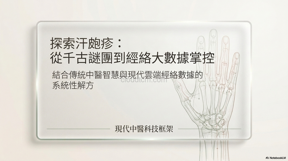 從經絡探討汗皰疹的可能成因，中藥穴道改善方法