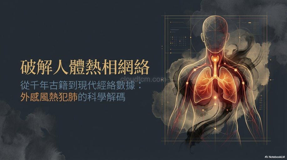 外感風熱犯肺的原因,症狀與經絡型態,從穴道中藥加以改善!