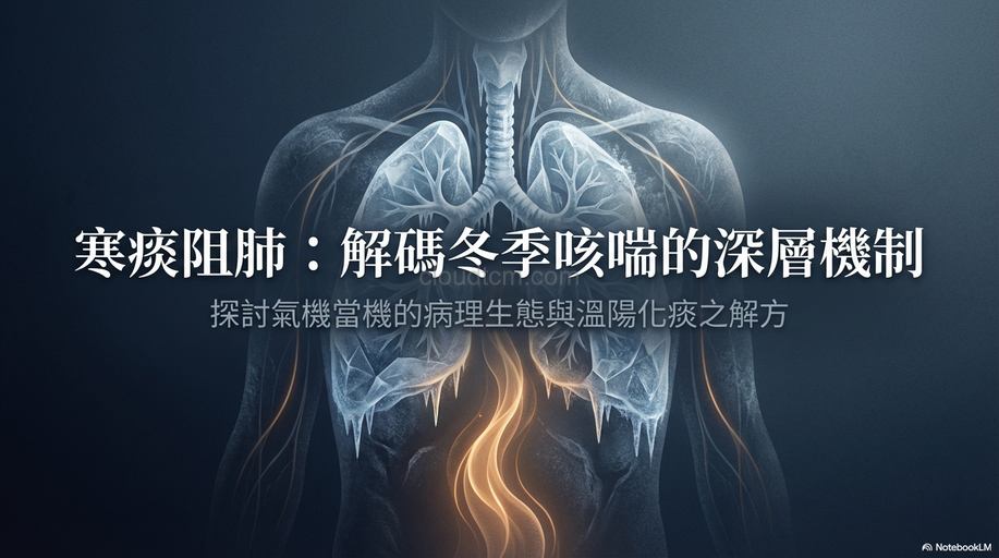寒痰阻肺的原因,症狀與經絡,運用穴道與中藥加以改善!