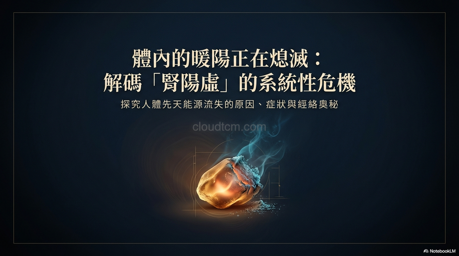 腎陽虛的原因,症狀與經絡,運用穴道及中藥加以改善!