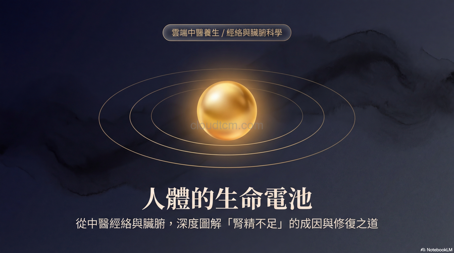 從經絡理解腎精不足，運用穴道及中藥加以改善！