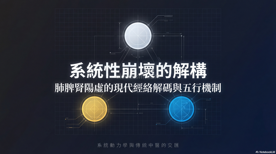 肺脾腎陽虛的原因,症狀與經絡，運用穴道與中藥加以改善！
