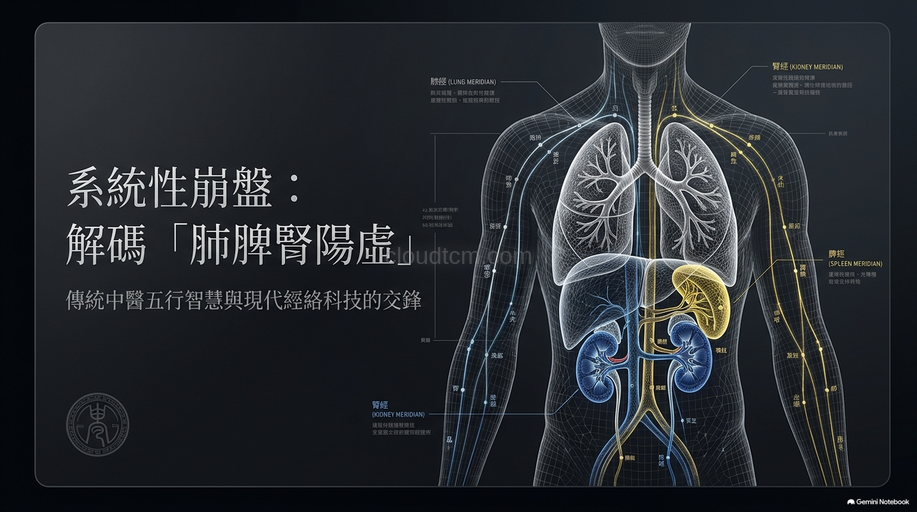 肺脾腎陽虛的原因,症狀與經絡,運用穴道與中藥加以改善!