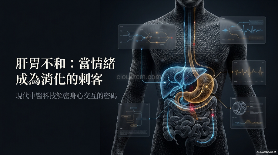 肝胃不和的原因,症狀與經絡，運用穴道與中藥加以改善！