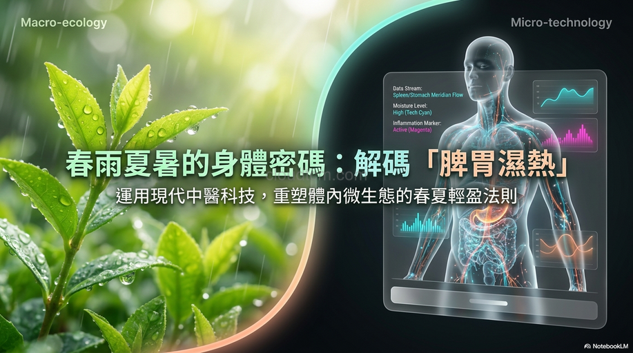 脾胃濕熱的原因,症狀與經絡型態,運用穴道與中藥加以改善!
