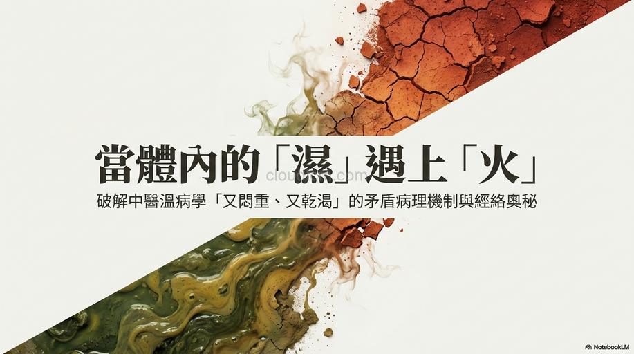 濕熱化燥的原因,症狀與經絡，運用穴道及中藥加以改善！