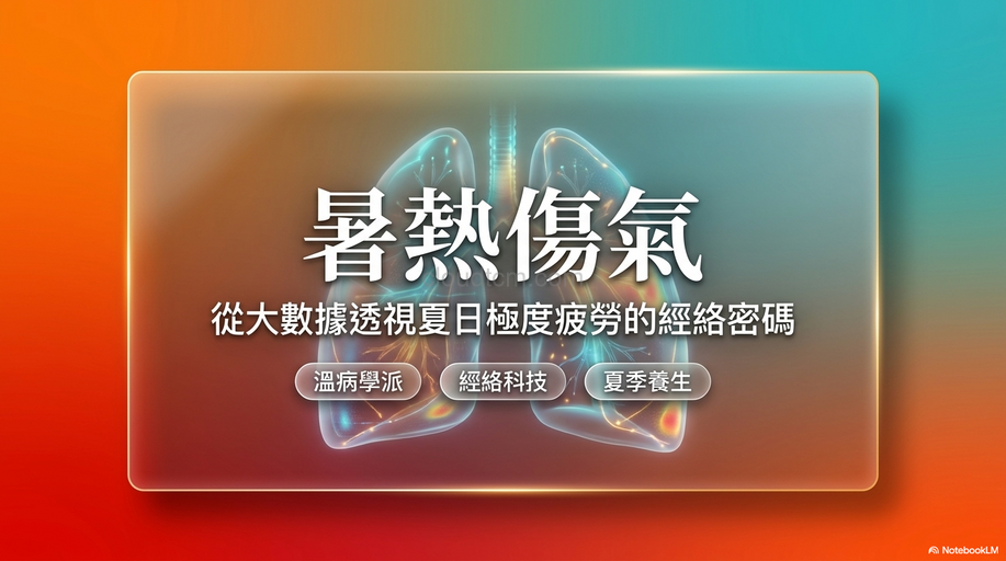 暑熱傷氣的原因,症狀與經絡,運用穴道與中藥加以改善!