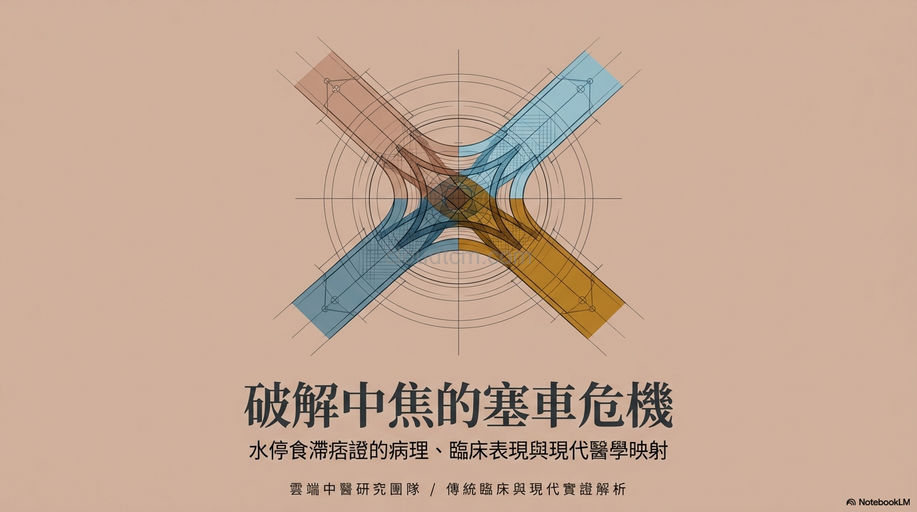 水停食滯痞證的原因,症狀與經絡,運用穴道及中藥加以改善!