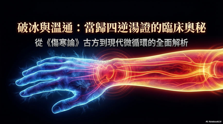 經方「當歸四逆湯證」(吳茱萸生薑)的症狀及應用時機！