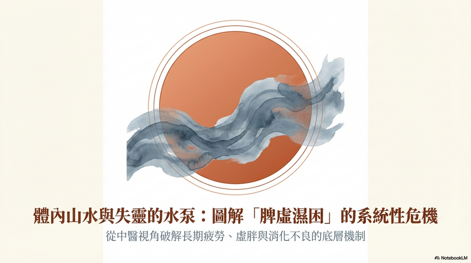 脾虛濕困的原因,症狀與經絡，運用穴道及中藥加以改善！