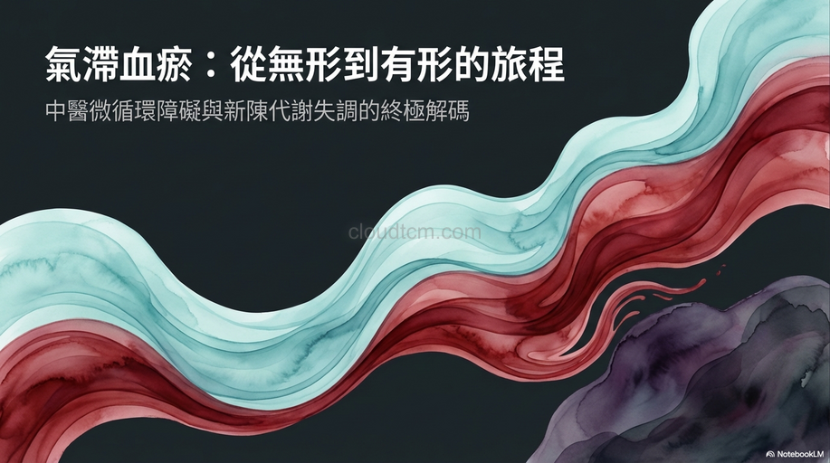 氣滯血瘀的原因,症狀與經絡，運用穴道與中藥加以改善！