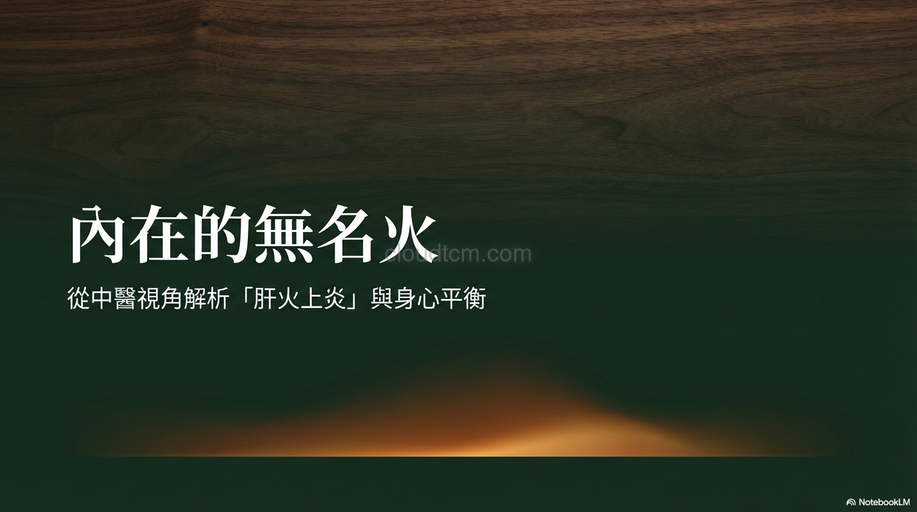 肝火上炎的原因,症狀與經絡型態,運用穴道及中藥加以改善!