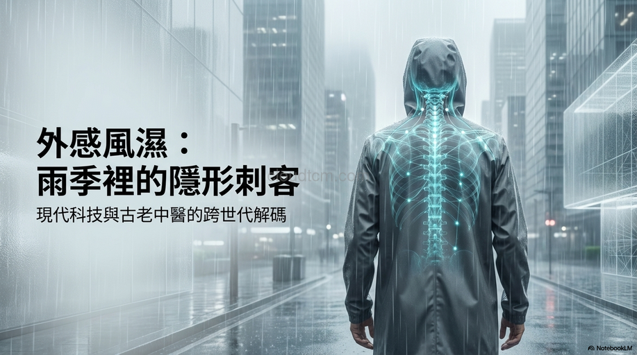 外感風濕的原因,症狀與經絡，運用穴道及中藥加以改善！