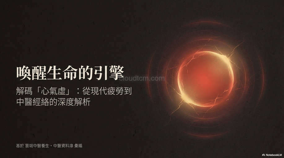 心氣虛的原因,症狀與經絡,運用穴道及中藥加以改善!