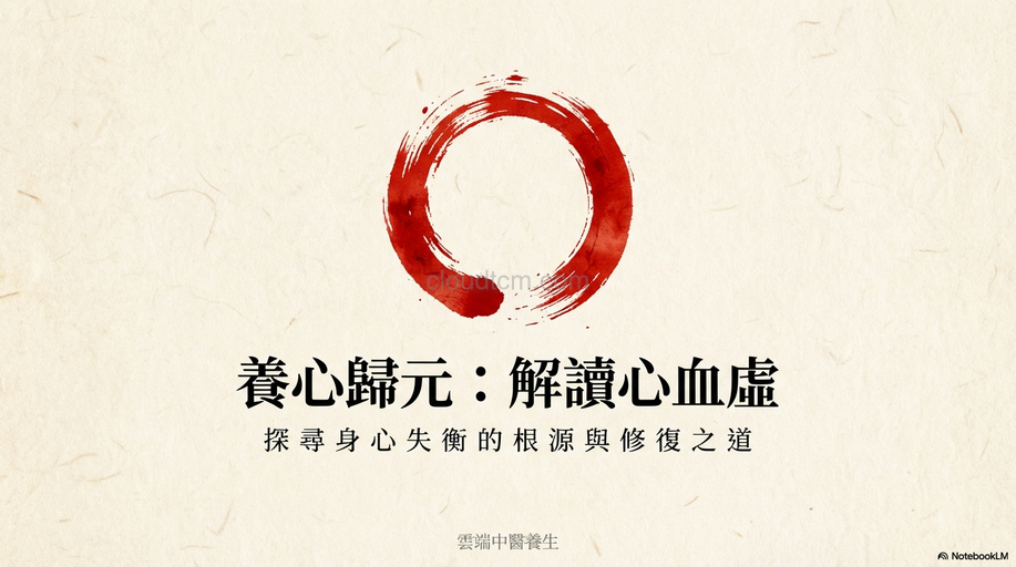 心血虛的原因,症狀與經絡,運用穴道及中藥加以改善!