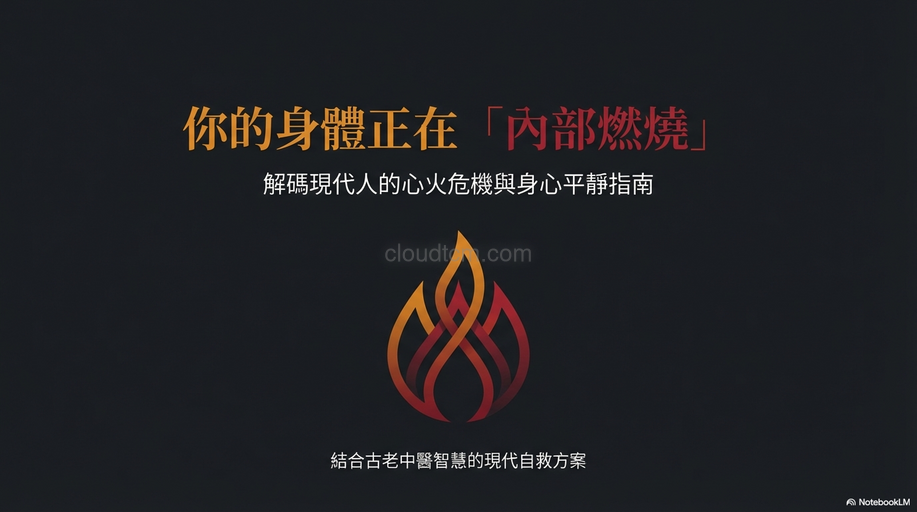 心火旺盛的原因,症狀與經絡,運用穴道及中藥加以改善!