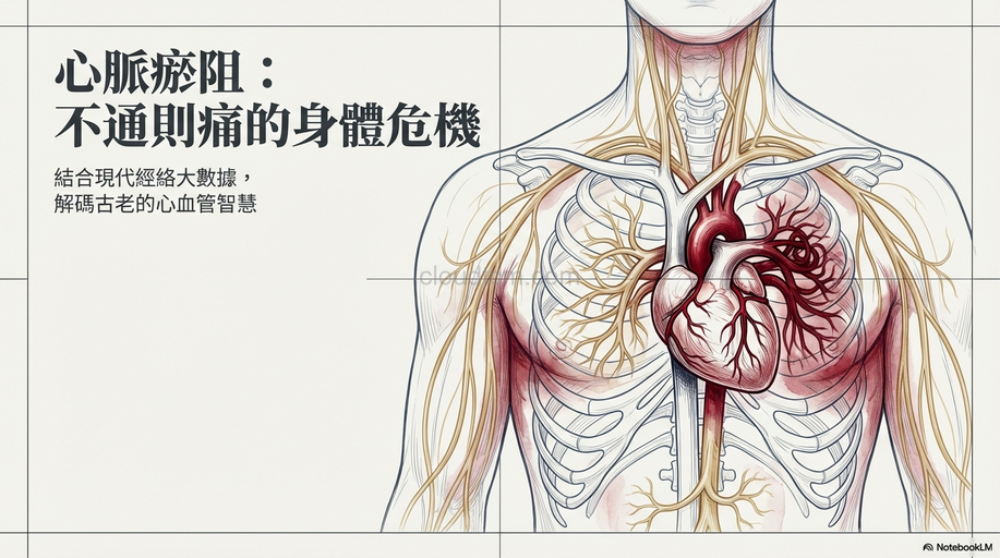 心脈瘀阻的原因,症狀與經絡,運用穴道及中藥加以改善!