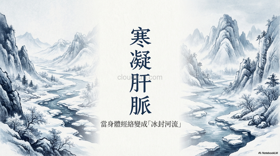 寒凝肝脈的原因,症狀與經絡，運用穴道及中藥加以改善！