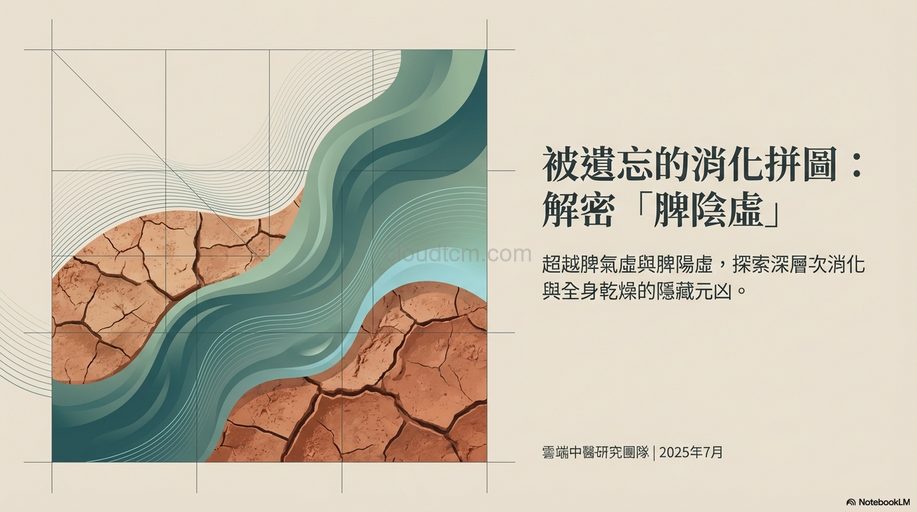 脾陰虛的原因,症狀與經絡,運用穴道及中藥加以改善!