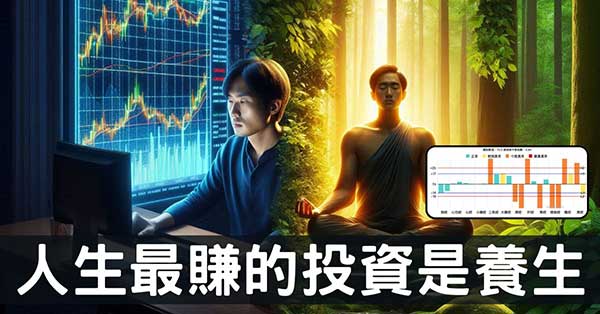 你忽略的人生最大投資:為什麼養生比理財更賺?