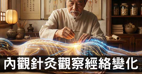 經絡真的存在嗎?用內觀與針灸親眼看見答案!