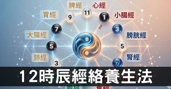 用一天療癒一生，12時辰經絡養生練習與驗證！