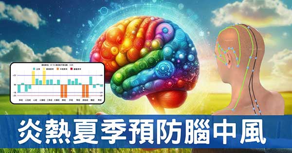 揭開腦中風背後的經絡節律，經絡體質決定風險時機