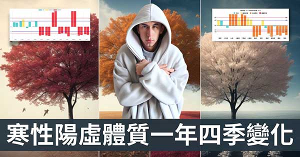 身體寒氣重之陽虛經絡體質,經絡一年四季如何變化?