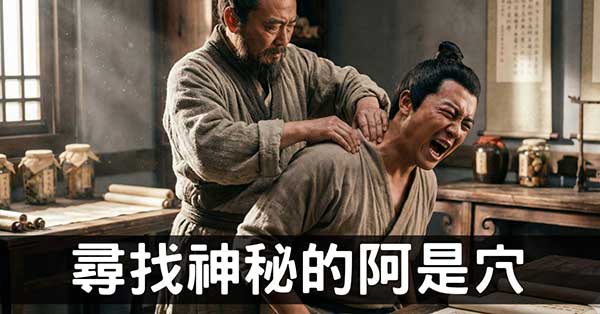 你一定找得到的阿是穴,6 招改善疼痛與常見不適!
