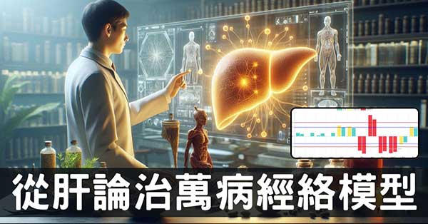 從經絡數據揭密,為何名醫都以「從肝論治」為核心!