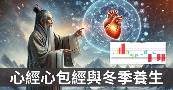 從心經,心包經的負相關，探討陰寒季節的養生之道！