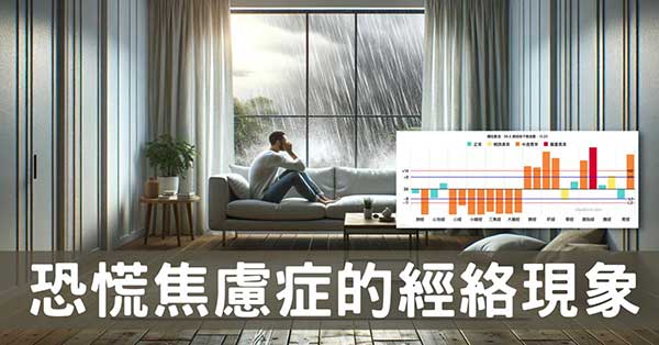 恐慌症是怎麼回事？從中醫證候與經絡型態找出原因！