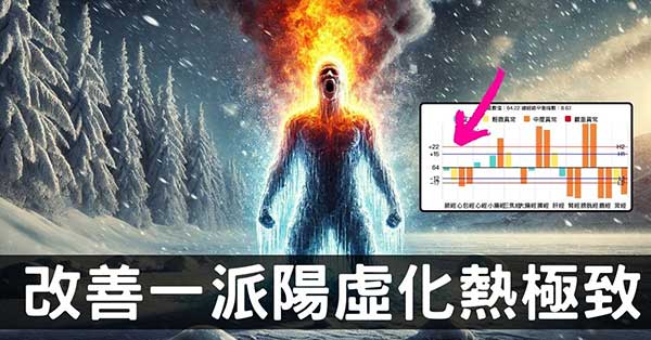 如何看待「一派陽虛化熱極致」經絡體質？5個必知重點！