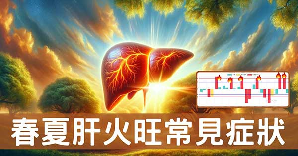 春夏季節肝火旺?10種經絡症狀與原因徹底理解!