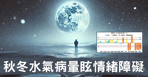秋冬季節水氣病系列二:暈眩且疲勞無力、情緒障礙