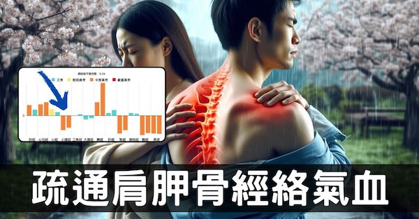 疏通肩胛骨經絡氣血，每年3個時間點務必養生！