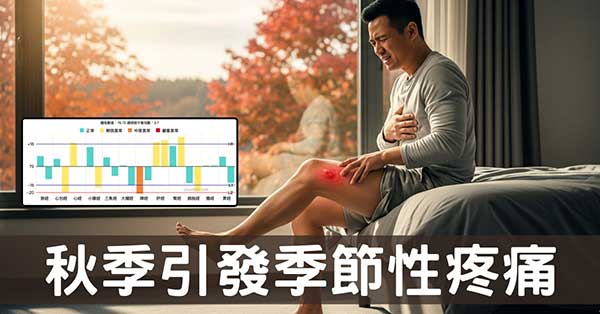 脾經在秋季能量提升,經絡左右差距引發疼痛!