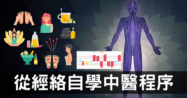 自學中醫該怎麼學?4個簡單程序從經絡下手就對了!