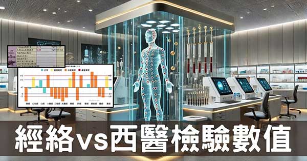 從經絡探討,現代醫學檢驗數值異常的改善方法!