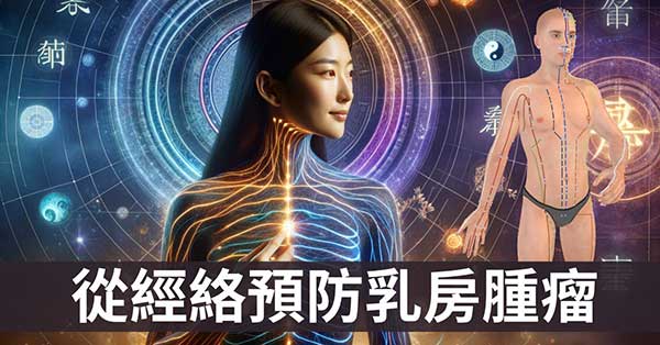 從經絡探討乳癌的4種經絡型態，每位女性都可以預防！