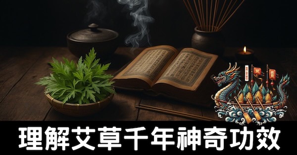 艾草的7種強大功效,一定要了解!(防疫驅邪通經絡)