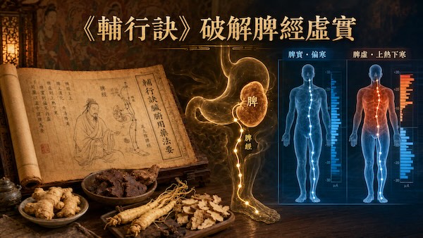 從《輔行訣臟腑用藥法要》破解脾經虛實的改善之道!