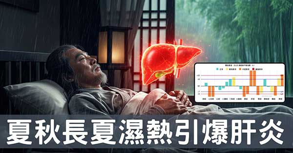 爆肝不是突然發生的，用經絡數據看懂預防之道！