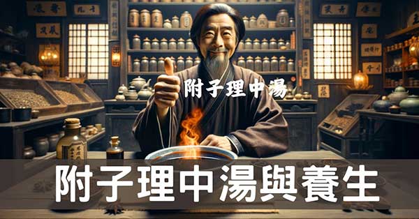 附子理中湯養生該如何運用？現代經絡體質必學中藥！