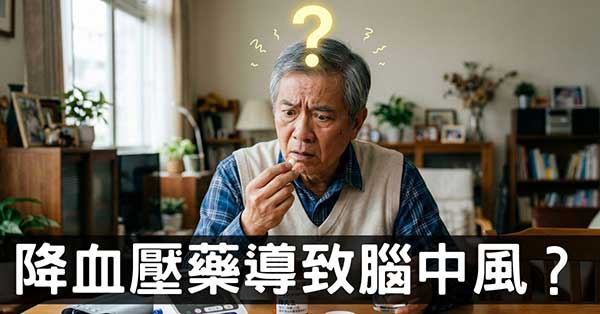 從降血壓藥導致腦中風的迷思,找出養生的最高原則!