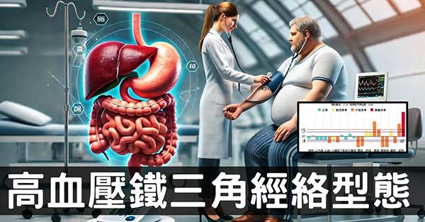 從經絡探討高血壓的原因(2)：鐵三角經絡型態