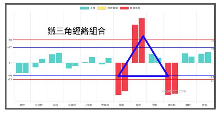 春夏期間的多數經絡型態，就是以這三條經絡為基礎