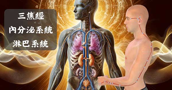不少人認為，三焦經與淋巴內分泌有關