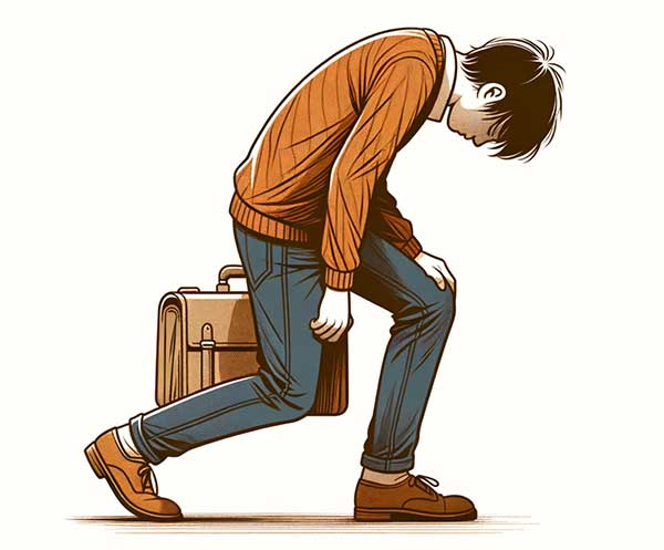  上虛下實最容易感到疲勞
